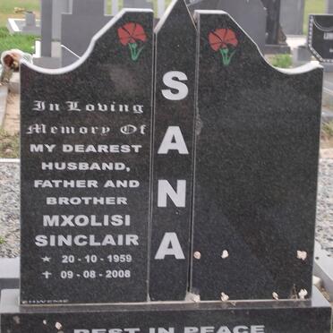 SANA Mxolisi Sinclair 1959-2008