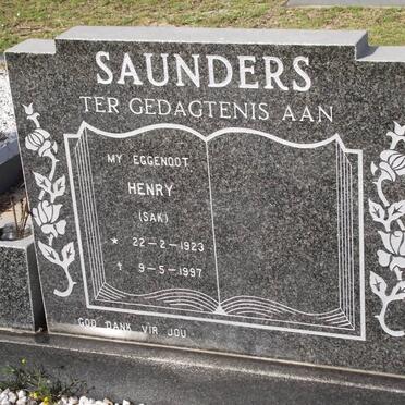 SAUNDERS Henry 1923-1997