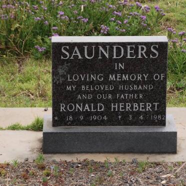 SAUNDERS Ronald Herbert 1904-1982