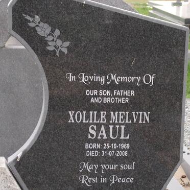 SAUL Xolile Melvin 1969-2008