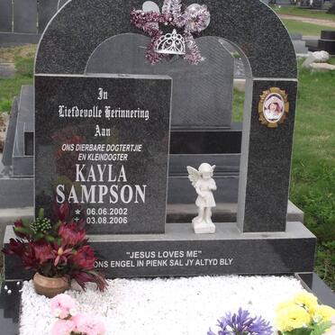 SAMPSON Kayla 2002-2006