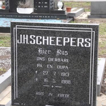 SCHEEPERS J.H. 1913-1988
