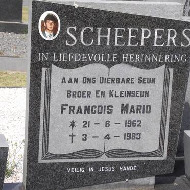 SCHEEPERS Francois Mario 1962-1983