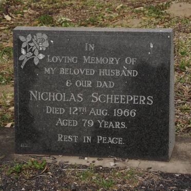 SCHEEPERS Nicholas -1966