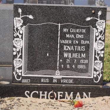 SCHOEMAN Ignatius Wilhelm 1938-1989
