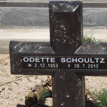 SCHOULTZ Odette 1953-2012