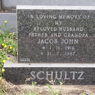 SCHULTZ Jacob John 1916-1987