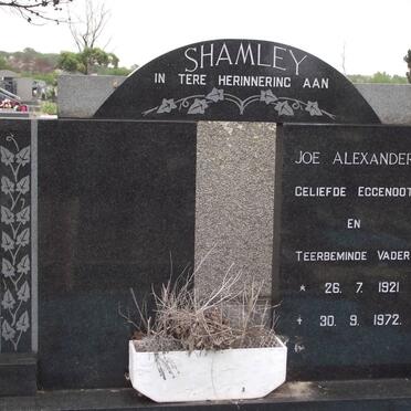 SHAMLEY Joe Alexander 1921-1972