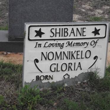 SHIBANE Nomnikelo Gloria 1972-2007