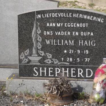 SHEPHERD William Haig 1919-1977