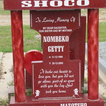 SHOCO Nombeko Getty 1966-2005