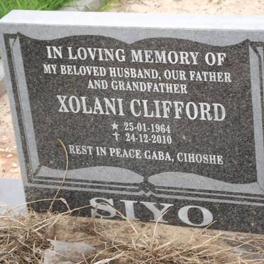 SIYO Xolani Clifford 1964-2010