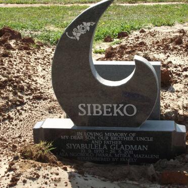 SIBEKO Siyabulela Gladman 1970-2011