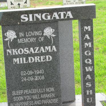 SINGATA Nkosazama Mildred 1940-2008
