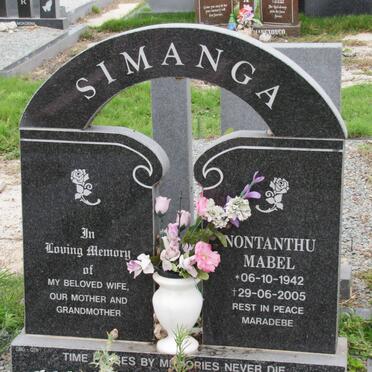SIMANGA Nontanthu Mabel 1942-2005