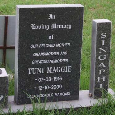 SINGAPHI Tuni Maggie 1916-2009