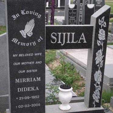 SIJILA Mirriam Dideka 1952-2005