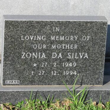 SILVA Zonia, da 1949-1994