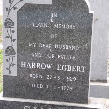 SIMPSON Harrow Egbert 1929-1978