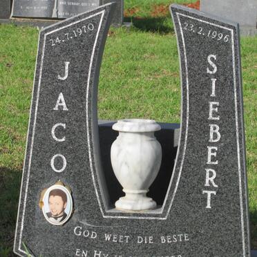 SIEBERT Jaco 1970-1996