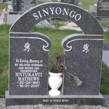 SINYONGO Mntukanti Mathews 1951-2007