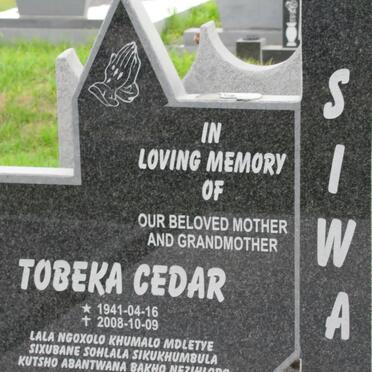 SIWA Tobeka Cedar 1941-2008