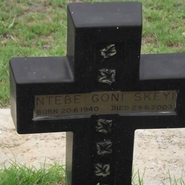 SKEYI Ntebe Goni 1940-2003