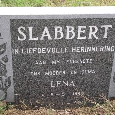 SLABBERT Lena 1946-1994