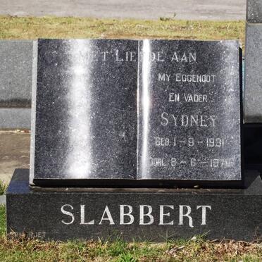 SLABBERT Sydney 1931-1979