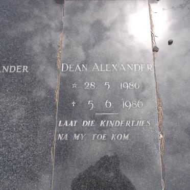 SMITH Ignatius Alexander :: SMITH Dean Alexander 1986-1986