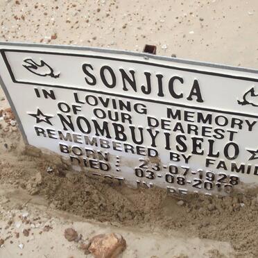 SONJICA Nombuyiselo 1928-2010