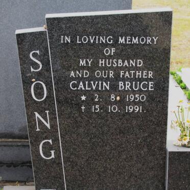 SONG Calvin Bruce 1950-1991