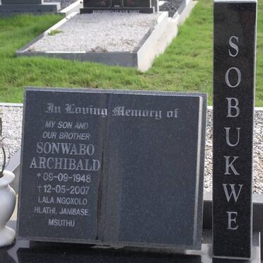 SOBUKWE Sonwabo Archibald 1948-2007