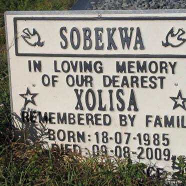 SOBEKWA Xolisa 1985-2009