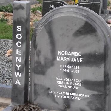 SOCENYWA Nobambo Mary-Jane 1924-2009