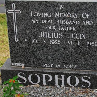 SOPHOS Julius John 1925-1989