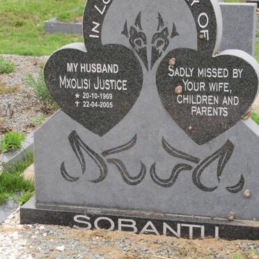 SOBANTU Mxolisi Justice 1969-2005