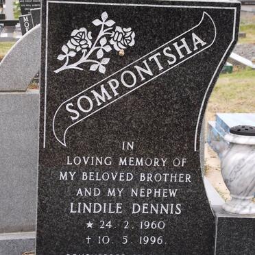 SOMPONTSHA Lindile Dennis 1960-1996