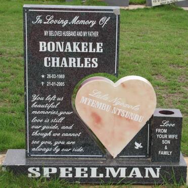 SPEELMAN Bonakele Charles 1969-2005