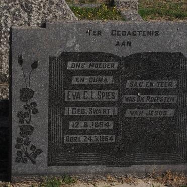 SPIES Eva C.L. nee SWART 1894-1964