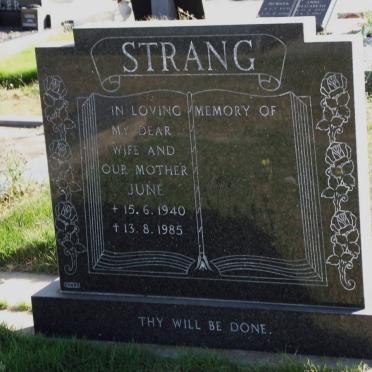STRANG June 1940-1985
