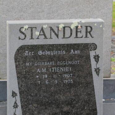 STANDER Adam Marthinus 1907-1975