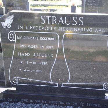 STRAUSS Hans Jurgens 1930-1997