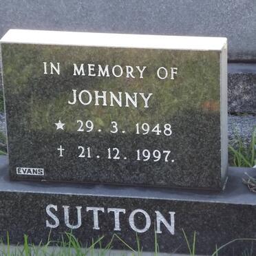 SUTTON Johnny 1948-1997