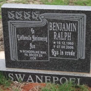 SWANEPOEL Benjamin Ralph 1960-2006