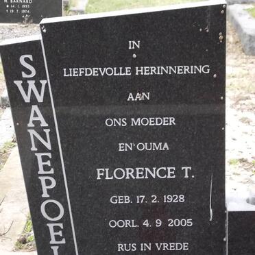 SWANEPOEL Florence T. 1928-2005