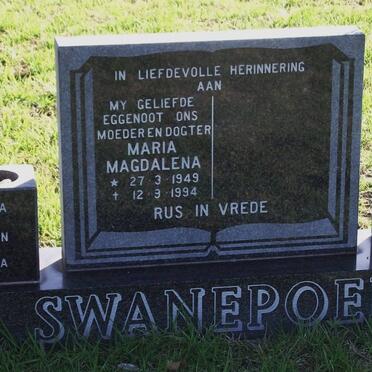 SWANEPOEL Maria Magdalena 1949-1994