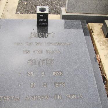 SWART Chris 1926-1973