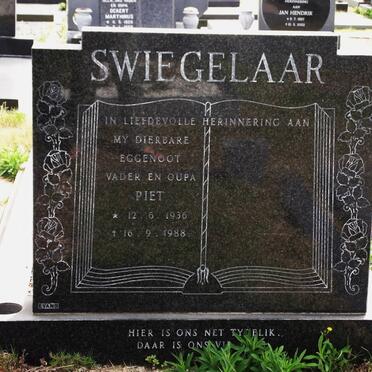 SWIEGELAAR J.C. 1936-1988