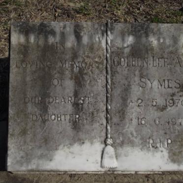 SYMES Coleen Lee Anne 1970-1971